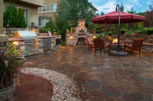 Stone Patio Construction in Bremerton
